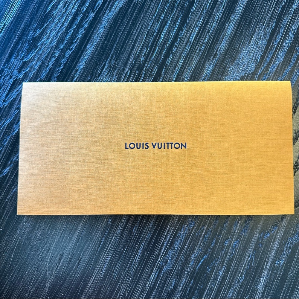 Louis Vuitton 100% Authentic Long Receipt Holder